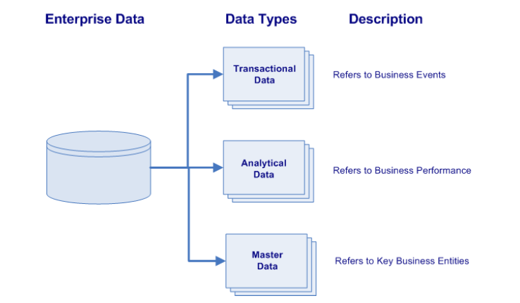 Types of ERP data