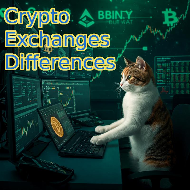 What are crypto exchanges differences from regular exchanges